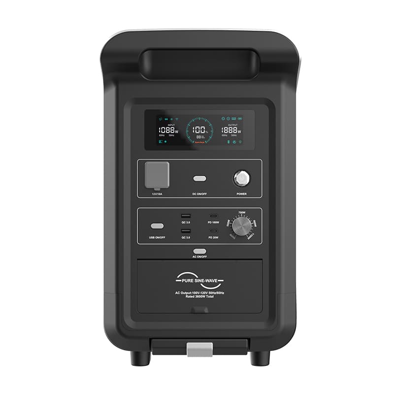 Back Up Power for Home 3860Wh LiFePO4 Portable Power Station
